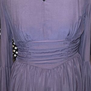 Elegant Purple Women's Dress